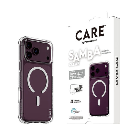CARE by PanzerGlass iPhone 17 Pro Max/iPhone 18 Pro Max Skal Samba MagSafe Transparent