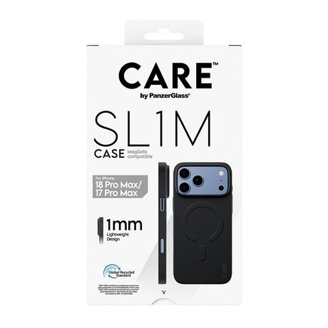 CARE by PanzerGlass iPhone 17 Pro Max/iPhone 18 Pro Max Skal SL1M MagSafe Svart
