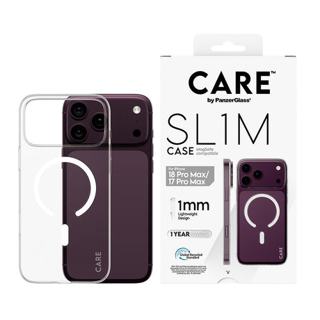 CARE by PanzerGlass iPhone 17 Pro Max/iPhone 18 Pro Max Skal SL1M MagSafe Transparent