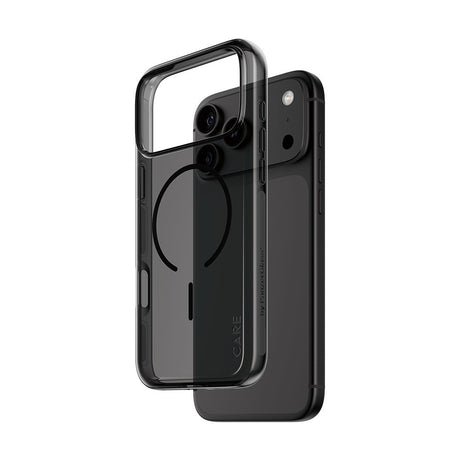 CARE by PanzerGlass iPhone 17 Pro Max/iPhone 18 Pro Max Skal Smokey MagSafe Svart