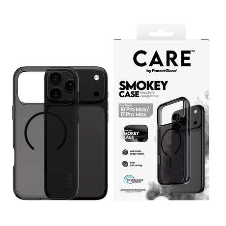 CARE by PanzerGlass iPhone 17 Pro Max/iPhone 18 Pro Max Skal Smokey MagSafe Svart