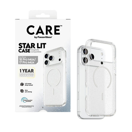 CARE by PanzerGlass iPhone 17 Pro Max/iPhone 18 Pro Max Skal Star Lit MagSafe Transparent