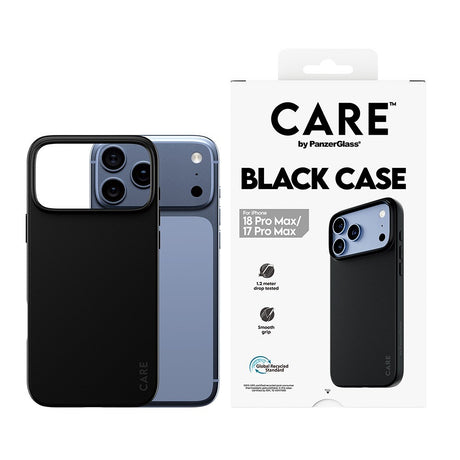 CARE by PanzerGlass iPhone 17 Pro Max/iPhone 18 Pro Max Skal TPU Svart
