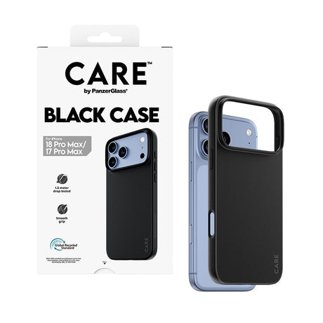 CARE by PanzerGlass iPhone 17 Pro Max/iPhone 18 Pro Max Skal TPU Svart