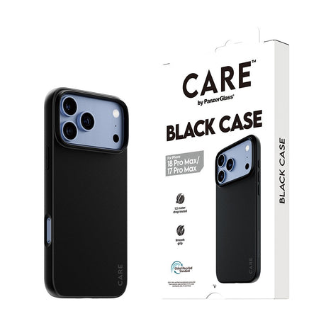 CARE by PanzerGlass iPhone 17 Pro Max/iPhone 18 Pro Max Skal TPU Svart
