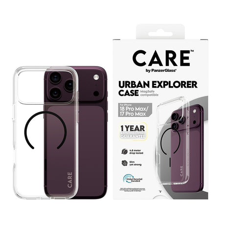 CARE by PanzerGlass iPhone 17 Pro Max/iPhone 18 Pro Max Skal Urban Explorer MagSafe Svart