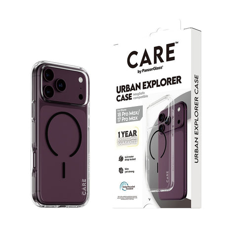CARE by PanzerGlass iPhone 17 Pro Max/iPhone 18 Pro Max Skal Urban Explorer MagSafe Svart