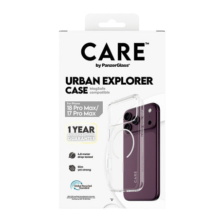 CARE by PanzerGlass iPhone 17 Pro Max/iPhone 18 Pro Max Skal Urban Explorer MagSafe Vit
