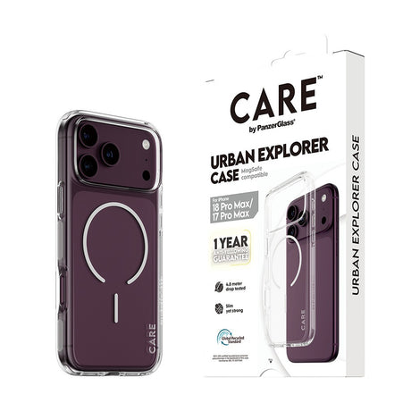 CARE by PanzerGlass iPhone 17 Pro Max/iPhone 18 Pro Max Skal Urban Explorer MagSafe Vit