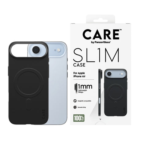 CARE by PanzerGlass iPhone Air Skal SL1M MagSafe Svart