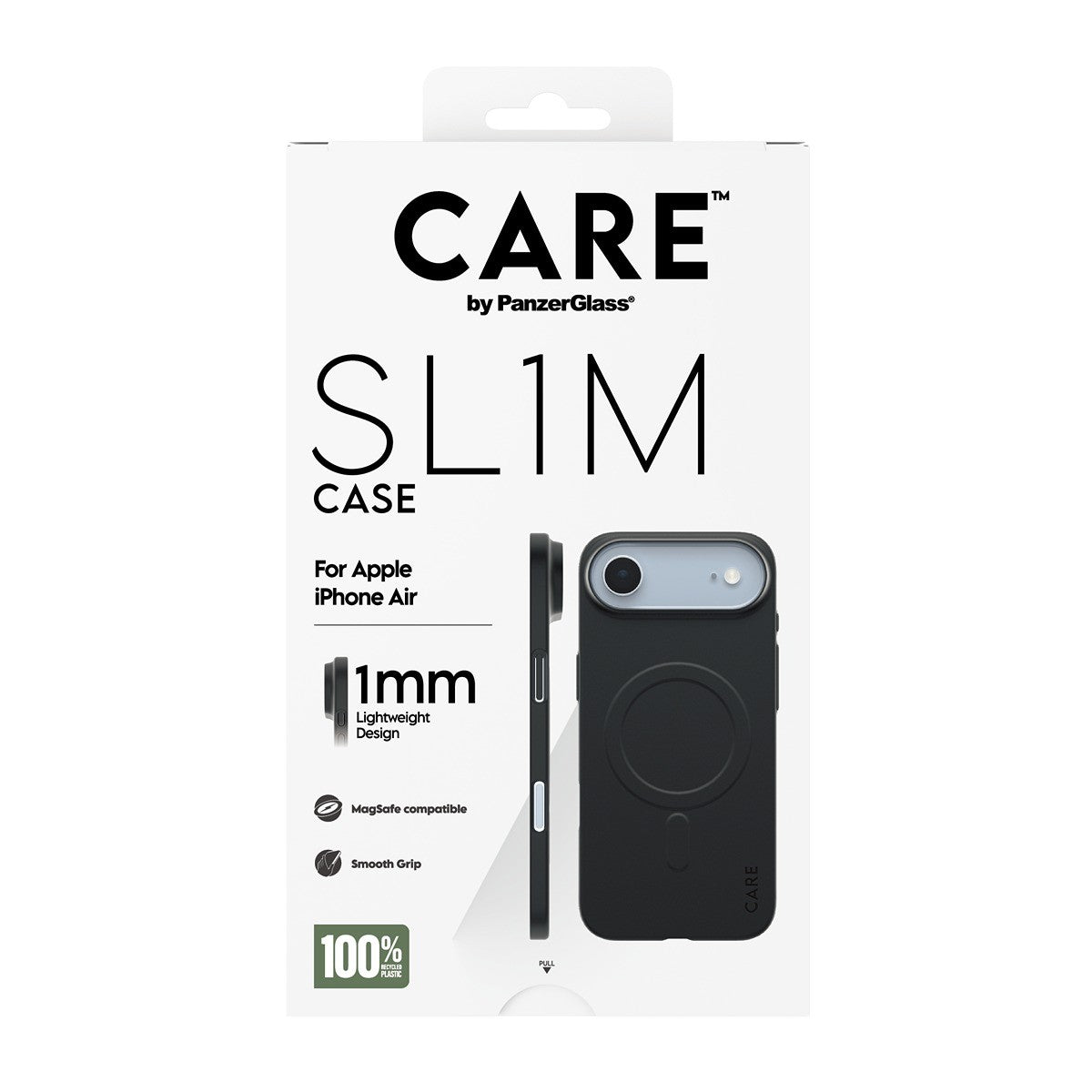 CARE by PanzerGlass iPhone Air Skal SL1M MagSafe Svart