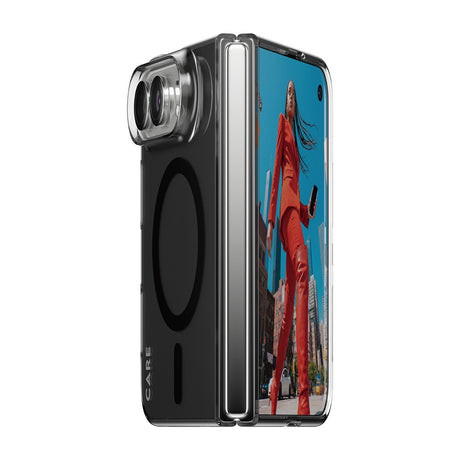 CARE by PanzerGlass iPhone Duo Skal SL1M MagSafe Smokey