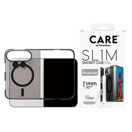 CARE by PanzerGlass iPhone Duo Skal SL1M MagSafe Smokey
