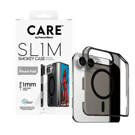 CARE by PanzerGlass iPhone Duo Skal SL1M MagSafe Smokey