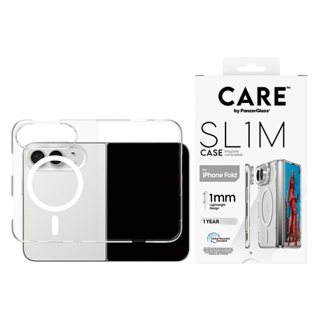 CARE by PanzerGlass iPhone Duo Skal SL1M MagSafe Transparent