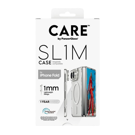 CARE by PanzerGlass iPhone Duo Skal SL1M MagSafe Transparent