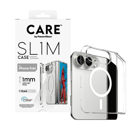 CARE by PanzerGlass iPhone Duo Skal SL1M MagSafe Transparent