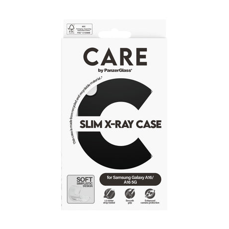 CARE by PanzerGlass Samsung Galaxy A16 Skal Fashionable Svart