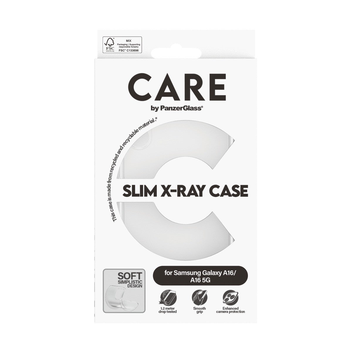 CARE by PanzerGlass Samsung Galaxy A16 Skal X-Ray Transparent