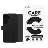 CARE by PanzerGlass Samsung Galaxy A36 Fodral Wallet Kickstand Svart