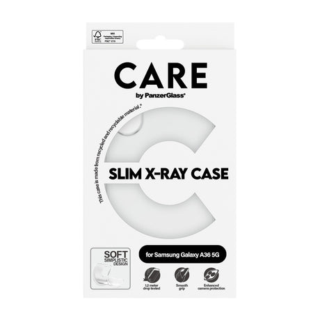 CARE by PanzerGlass Samsung Galaxy A36 Skal X-Ray Transparent