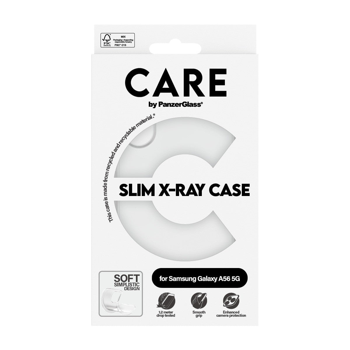 CARE by PanzerGlass Samsung Galaxy A56 Skal X-Ray Transparent
