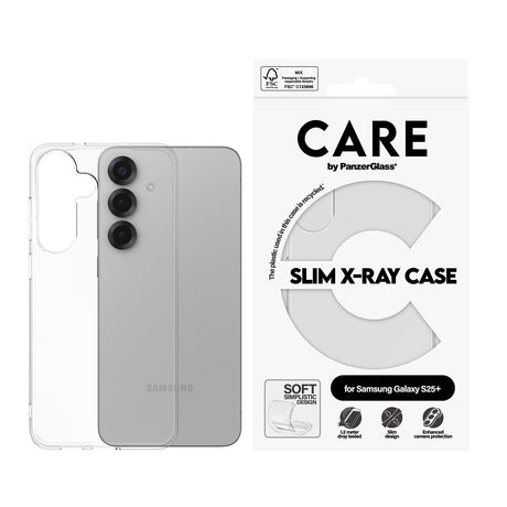 CARE by PanzerGlass Samsung Galaxy S25 Plus Skal X-Ray Transparent