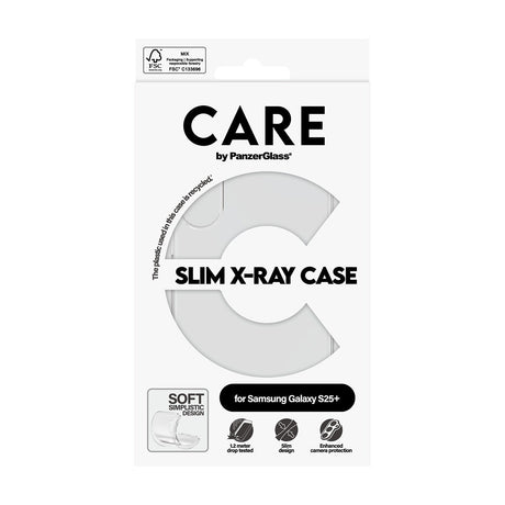 CARE by PanzerGlass Samsung Galaxy S25 Plus Skal X-Ray Transparent