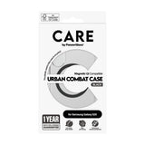 CARE by PanzerGlass Samsung Galaxy S25 Skal Urban Combat MagSafe Svart