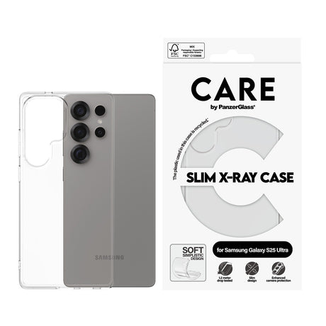 CARE by PanzerGlass Samsung Galaxy S25 Ultra Skal X-Ray Transparent
