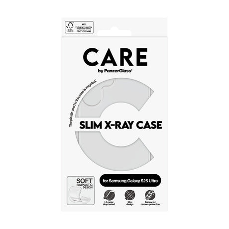 CARE by PanzerGlass Samsung Galaxy S25 Ultra Skal X-Ray Transparent