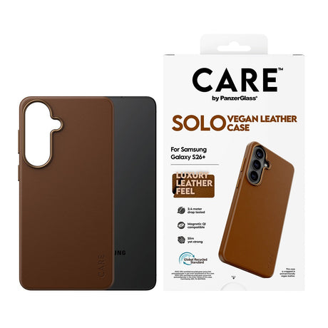 CARE by PanzerGlass Samsung Galaxy S26 Plus Skal Solo MagSafe Brun