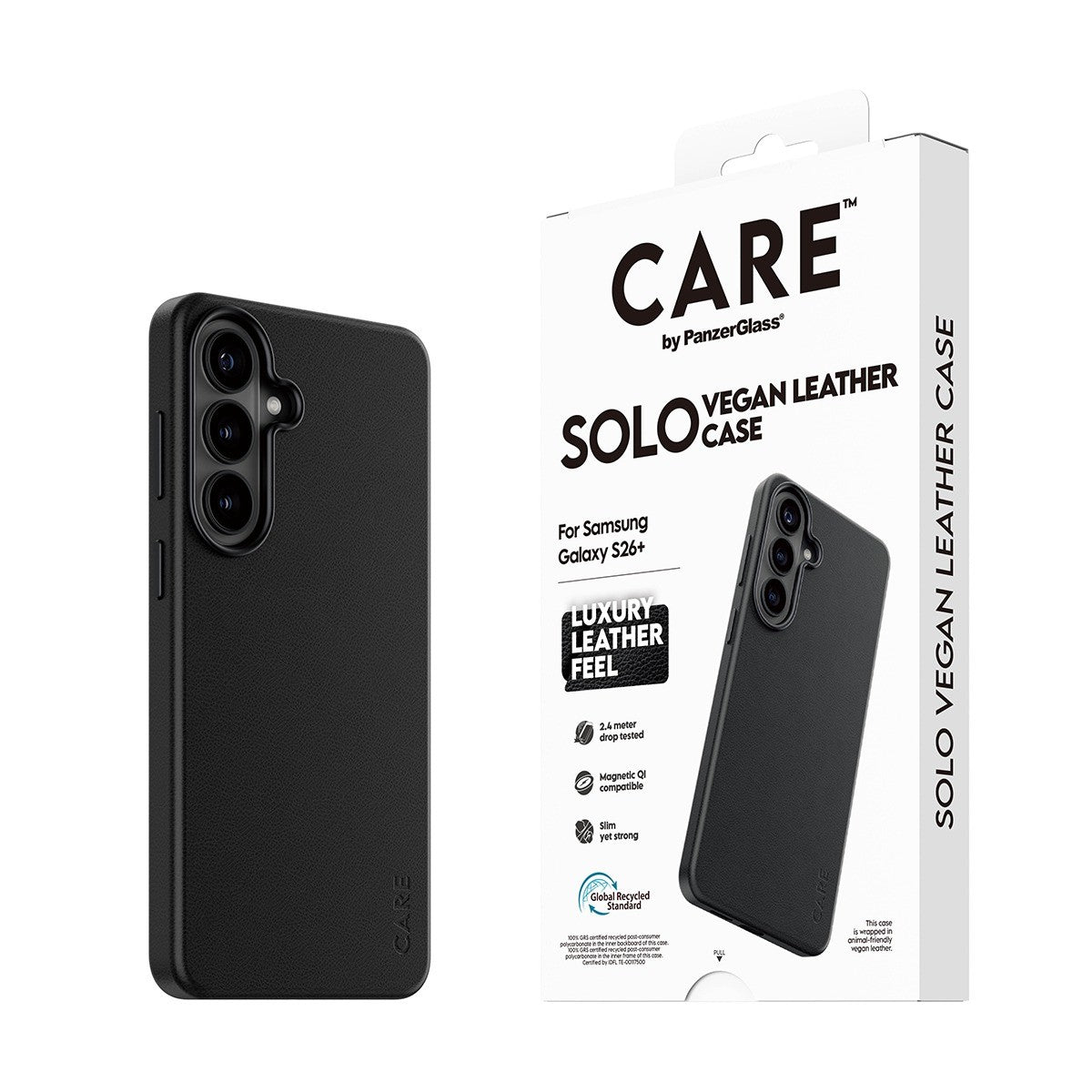CARE by PanzerGlass Samsung Galaxy S26 Plus Skal Solo MagSafe Svart