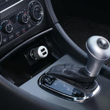 Just Mobile Billaddare USB Highway Max Svart Silver