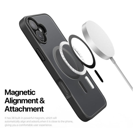Dux Ducis iPhone 16 Skal Yind Series MagSafe Svart