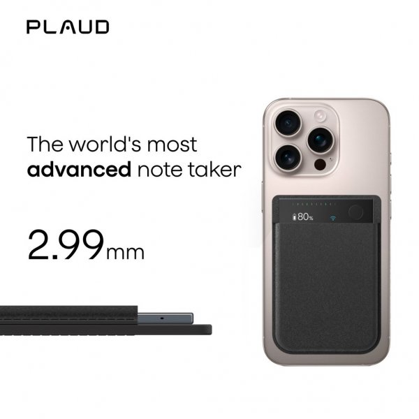 Plaud Note Pro Svart