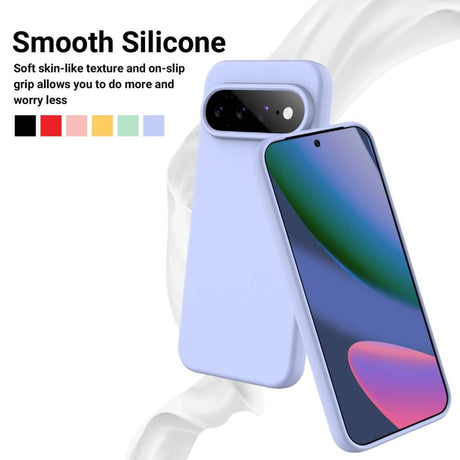 Google Pixel 11 Pro XL Skal med Strap Silikon Lila