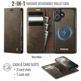 CaseMe iPhone 17 Fodral C49 Series Brun