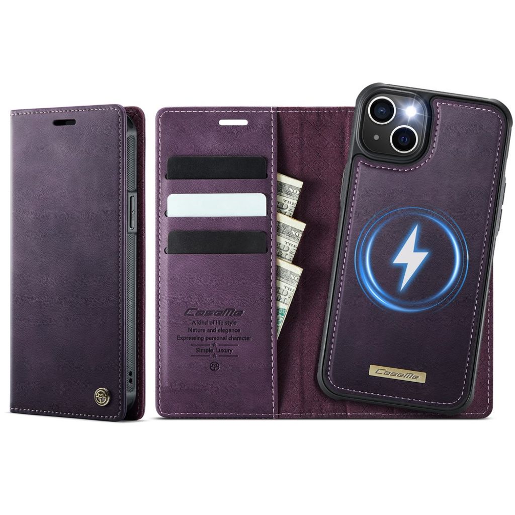 CaseMe iPhone 13 Fodral C49 Series Lila