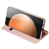 Dux Ducis Samsung Galaxy S25 FE Fodral Skin Pro Series Rosa