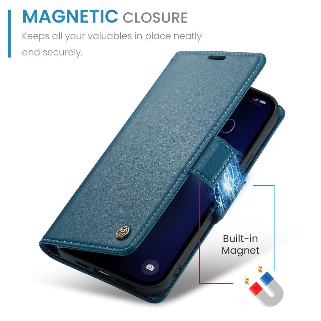 CaseMe iPhone 13 Pro Fodral 023 Series Blå