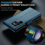 CaseMe Samsung Galaxy S24 Ultra Fodral 023 Series Blå