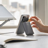 Ringke Korthållare Stand Pocket Magnetic MagSafe Light Gray