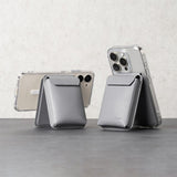 Ringke Korthållare Stand Pocket Magnetic MagSafe Light Gray