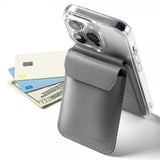 Ringke Korthållare Stand Wallet Magnetic MagSafe Light Gray