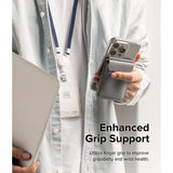Ringke Korthållare Stand Wallet Magnetic MagSafe Light Gray