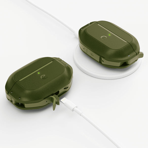 KeyBudz AirPods Pro 2 Skal Element Series Forest Green