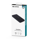 Champion Powerbank med Trådlös Laddning 10 000 mAh 12W Svart