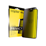 Copter iPhone 18 Pro Max Skärmskydd Exoglass Curved Privacy