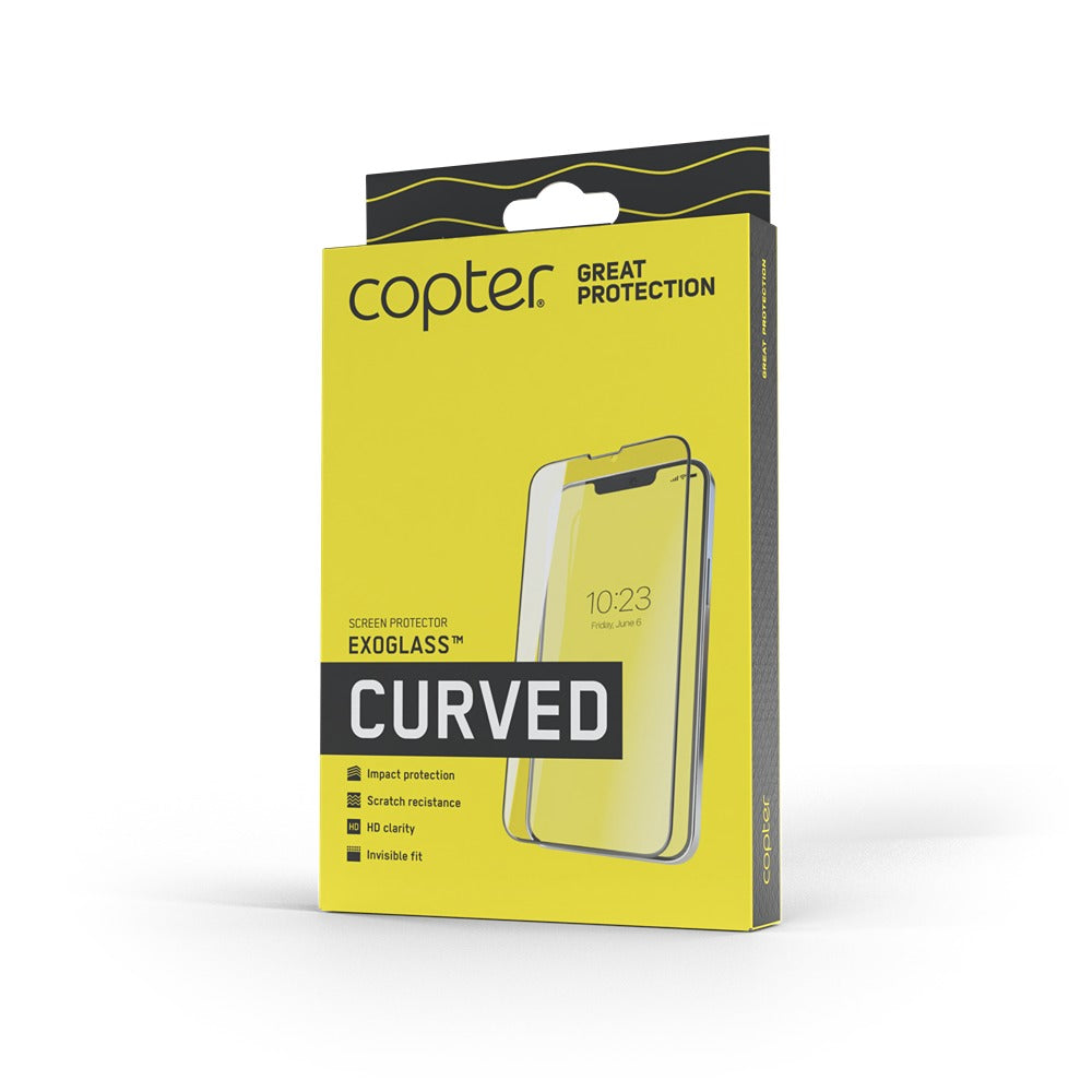 Copter iPhone 17 Pro Max/iPhone 18 Pro Max Skärmskydd Exoglass Curved